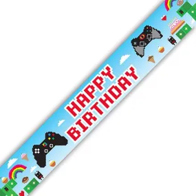 Happy Birthday Game Banner