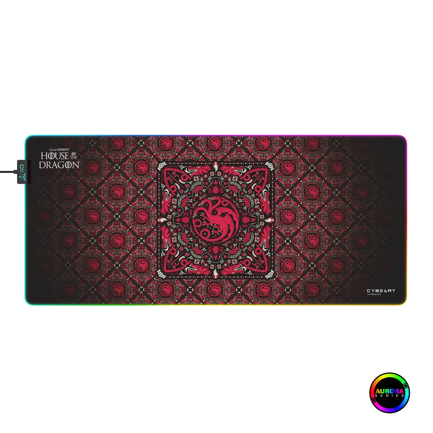 House Targaryen Gaming Mouse Pad