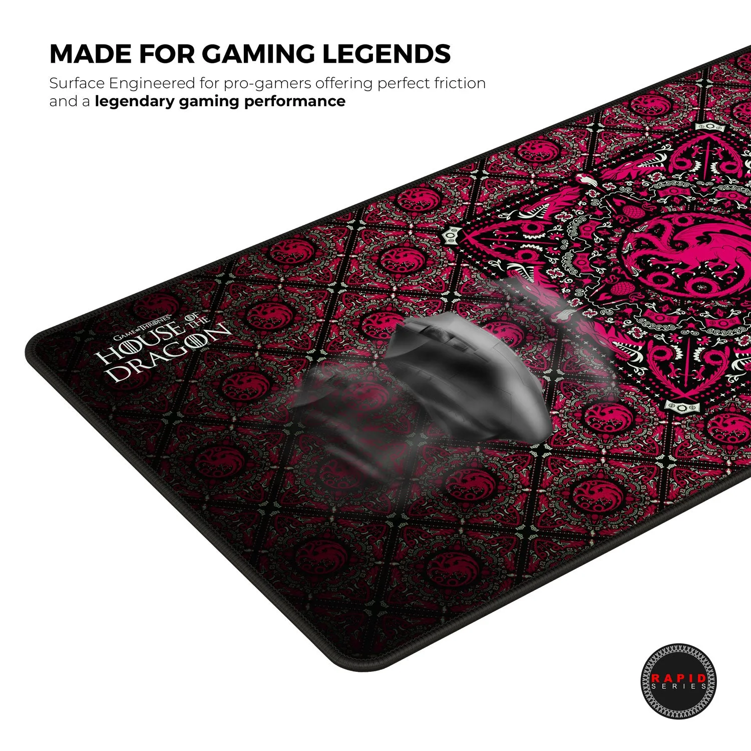 House Targaryen Gaming Mouse Pad