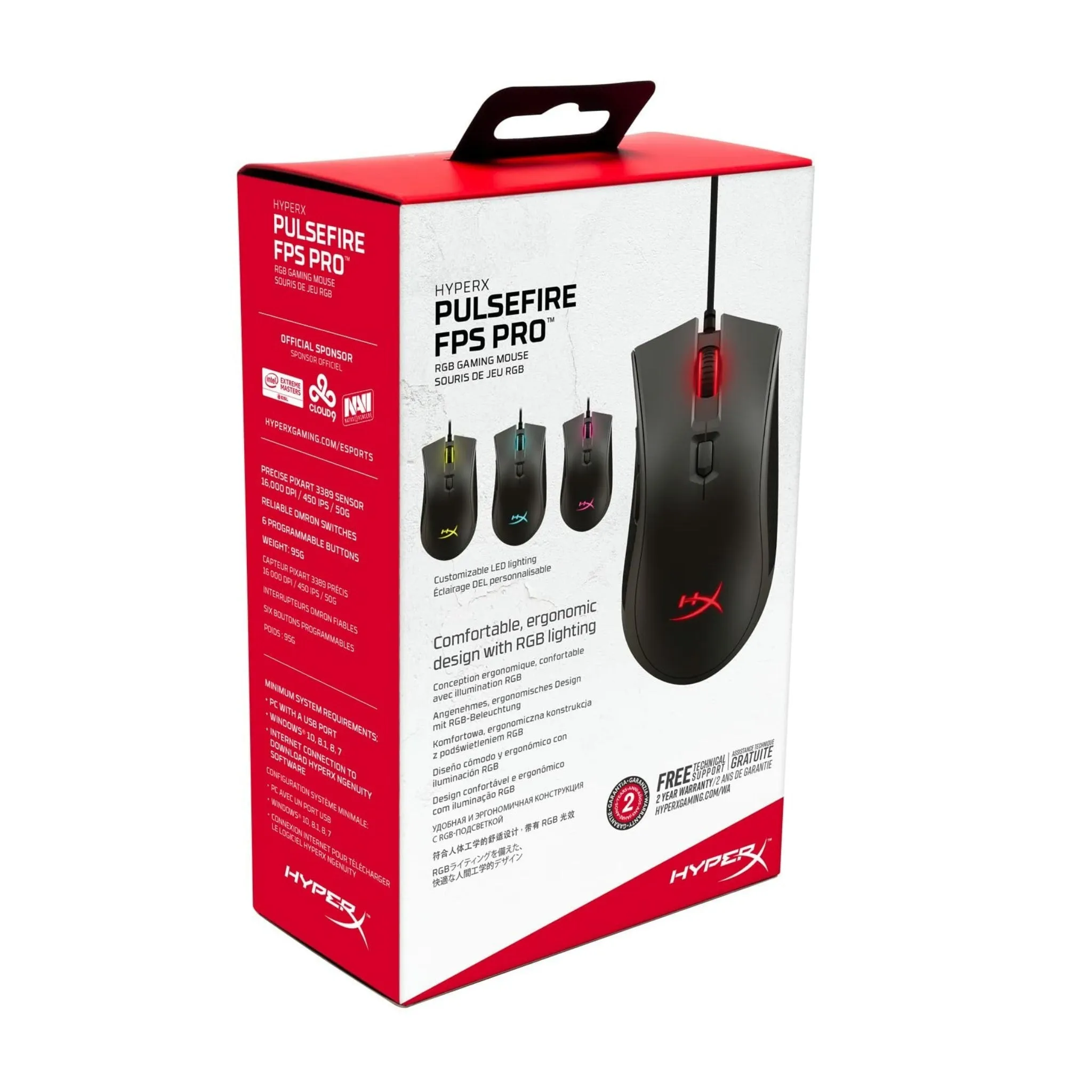 HyperX Pulsefire FPS Pro RGB Gaming Mouse