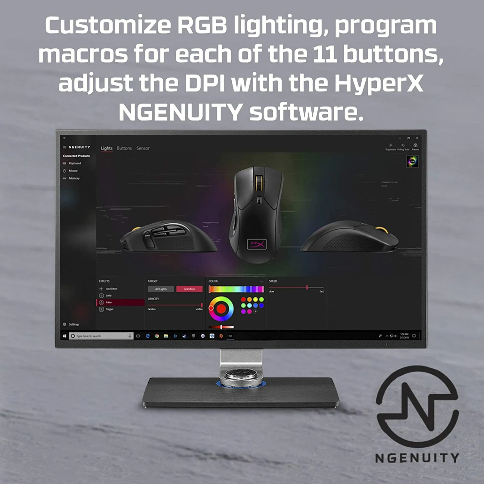 HyperX Pulsefire Raid RGB Gaming Mouse