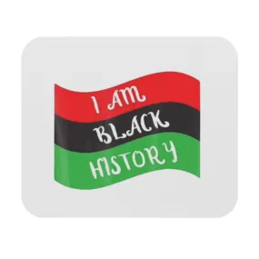 I Am Black History Mouse Pad (Rectangle)