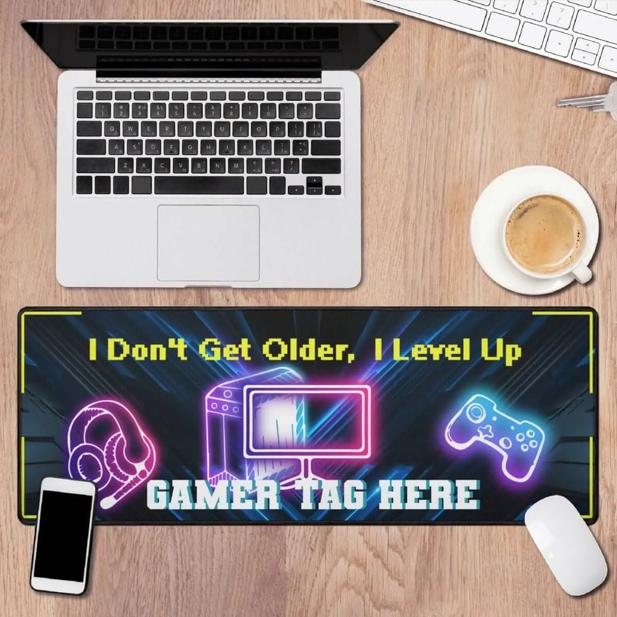 I level up Mouse Mat