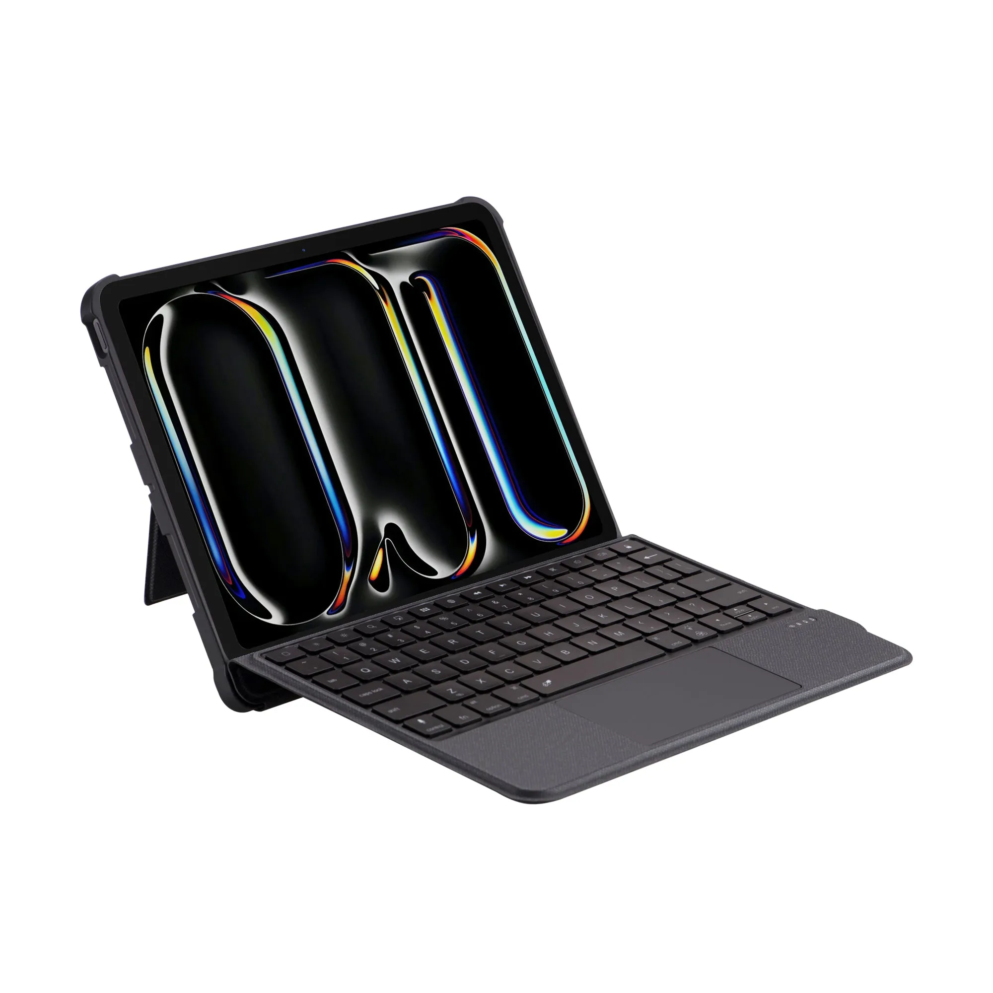 iPad Pro 11" 2024 Backlit Bluetooth keyboard with Trackpad Detachable case