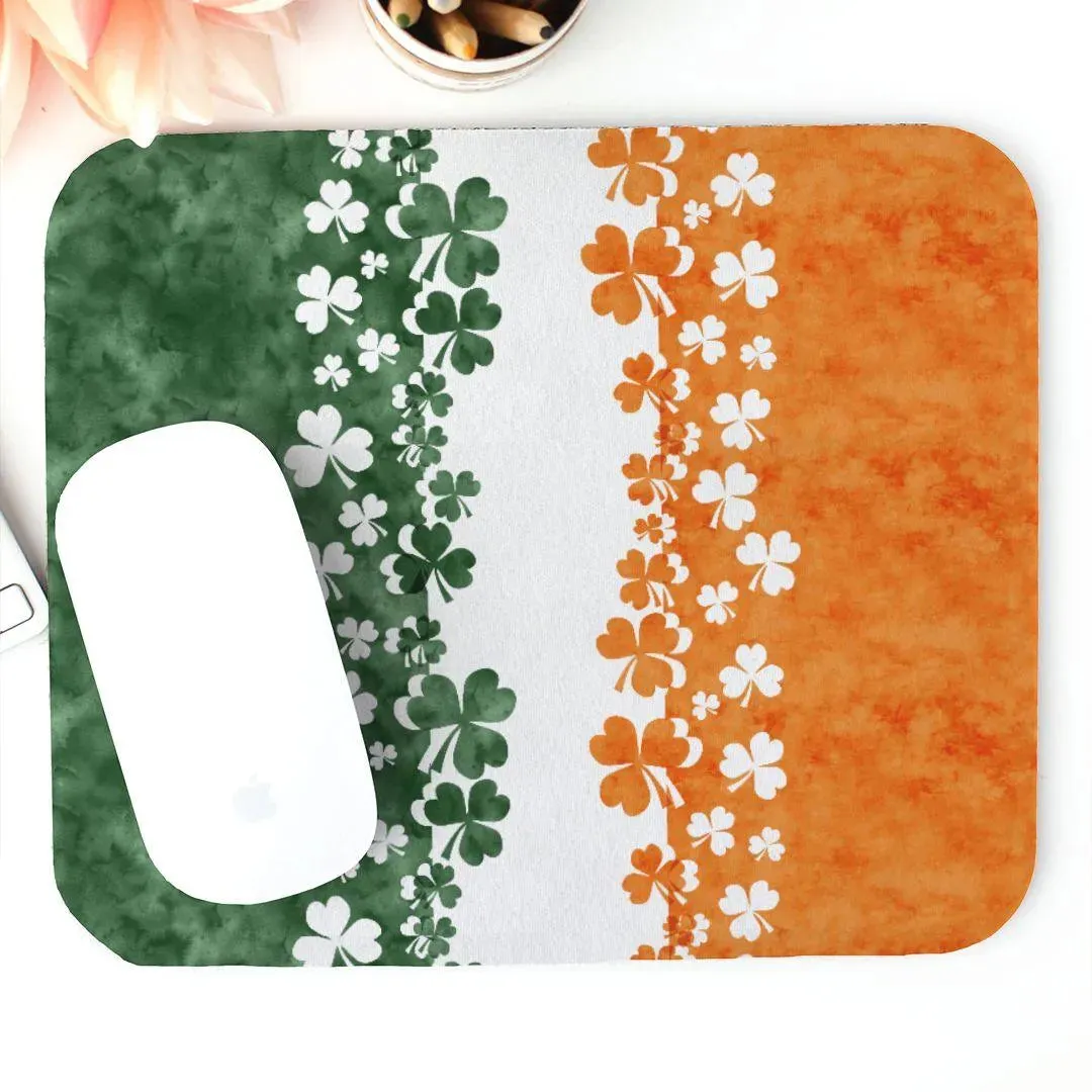 Irish Shamrock Mouse Pad