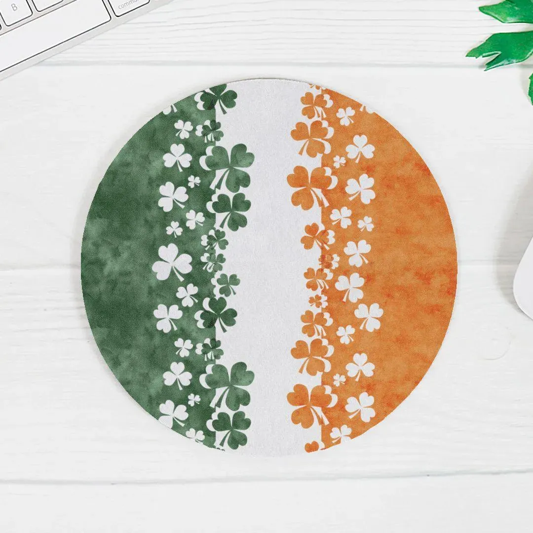 Irish Shamrock Mouse Pad