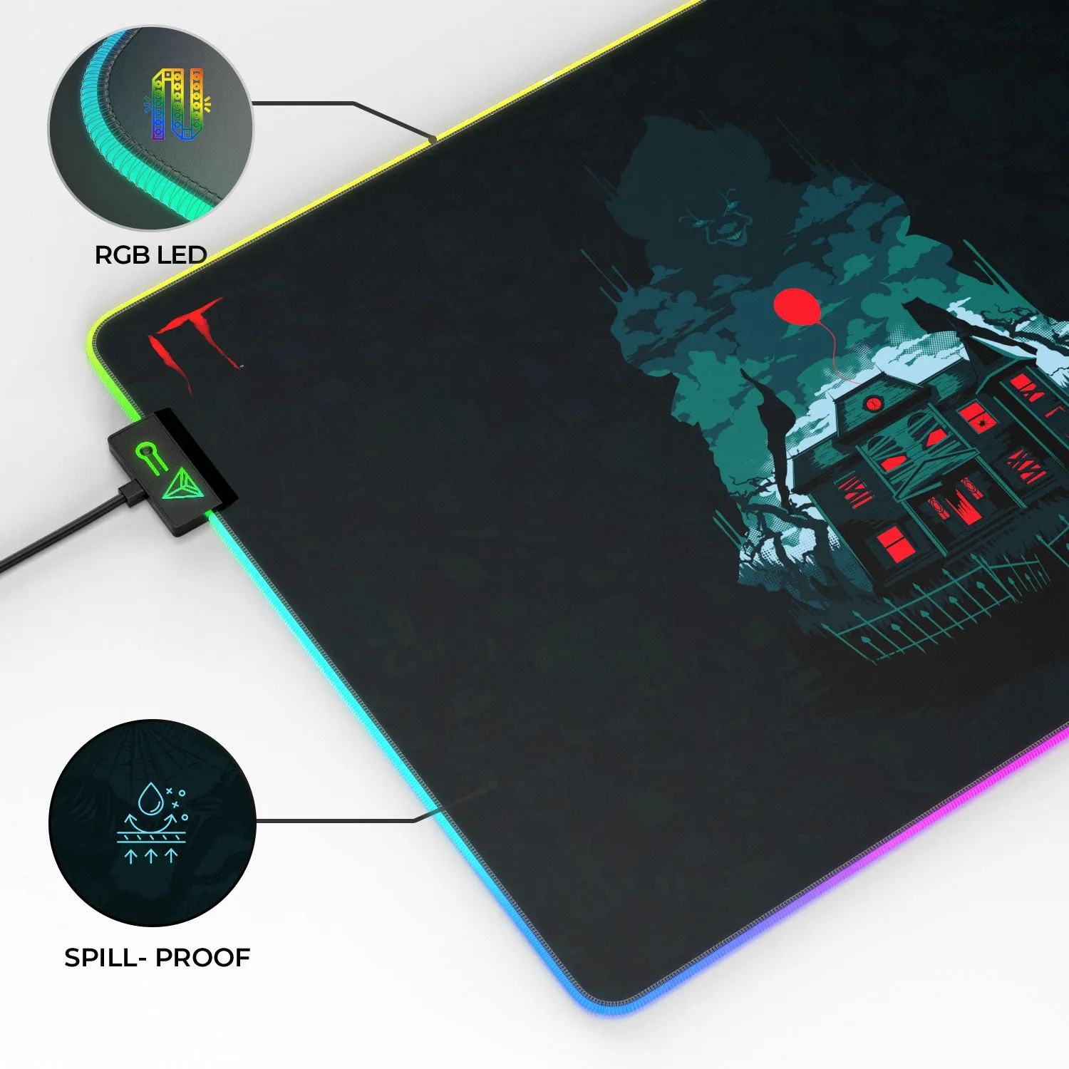 IT - Nightmare Gaming Mouse Pad