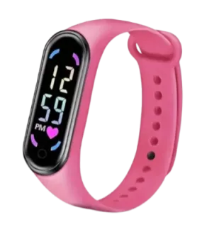 Jewellery - Girl - watch - pink LED