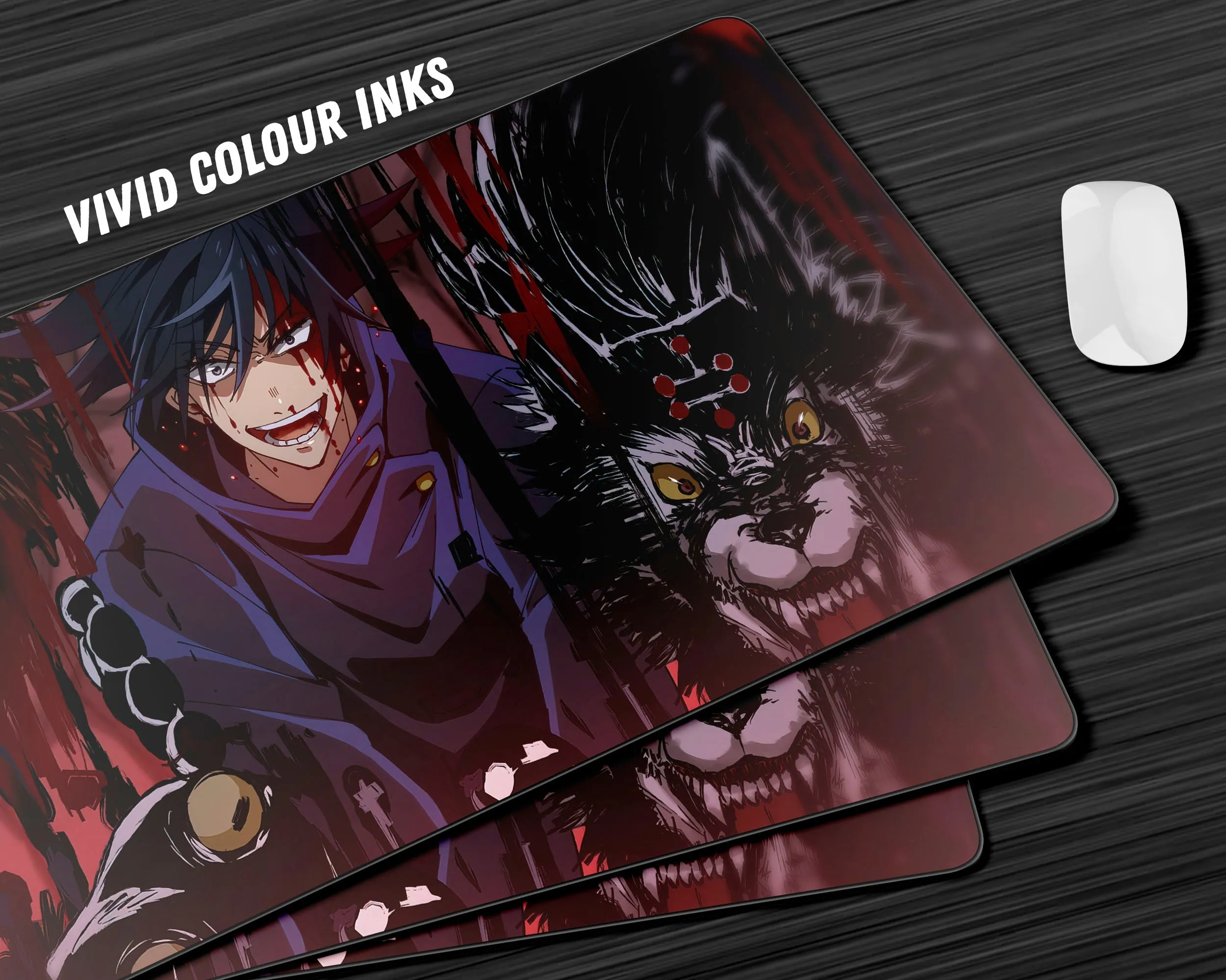 Jujutsu Kaisen Megumi Fushiguro Summoning Gaming Mouse Pad