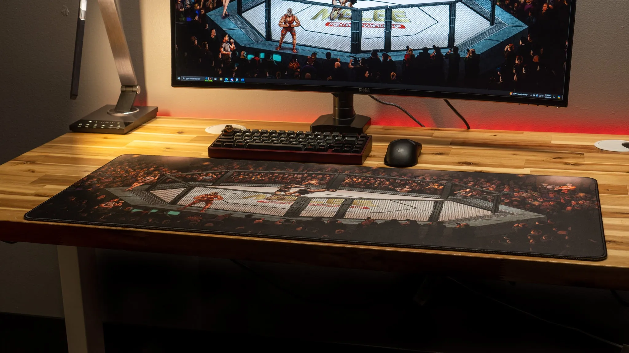 Juliakins "The Fight" Content Creator Collaboration Gaming Mouse Pad Deskmat