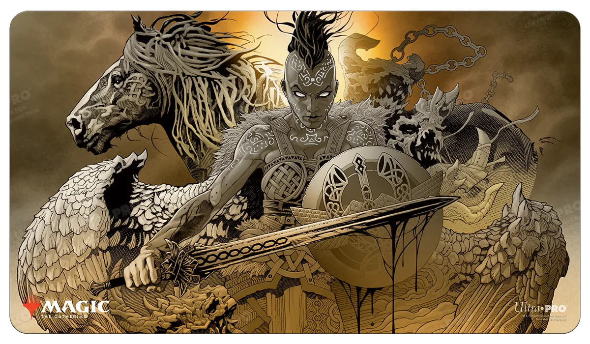 Kaldheim Reidane, God of the Worthy Standard Gaming Playmat for Magic: The Gathering