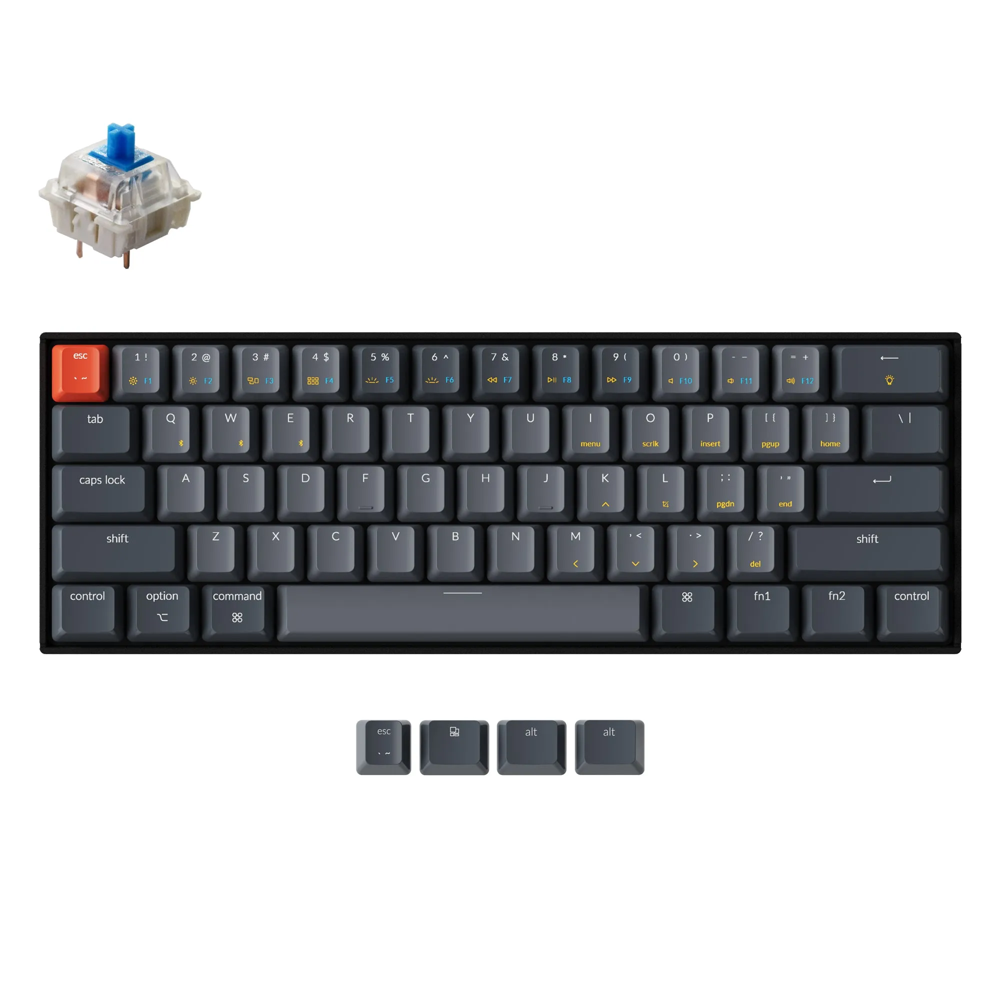 Keychron K12 Wireless Mechanical Keyboard