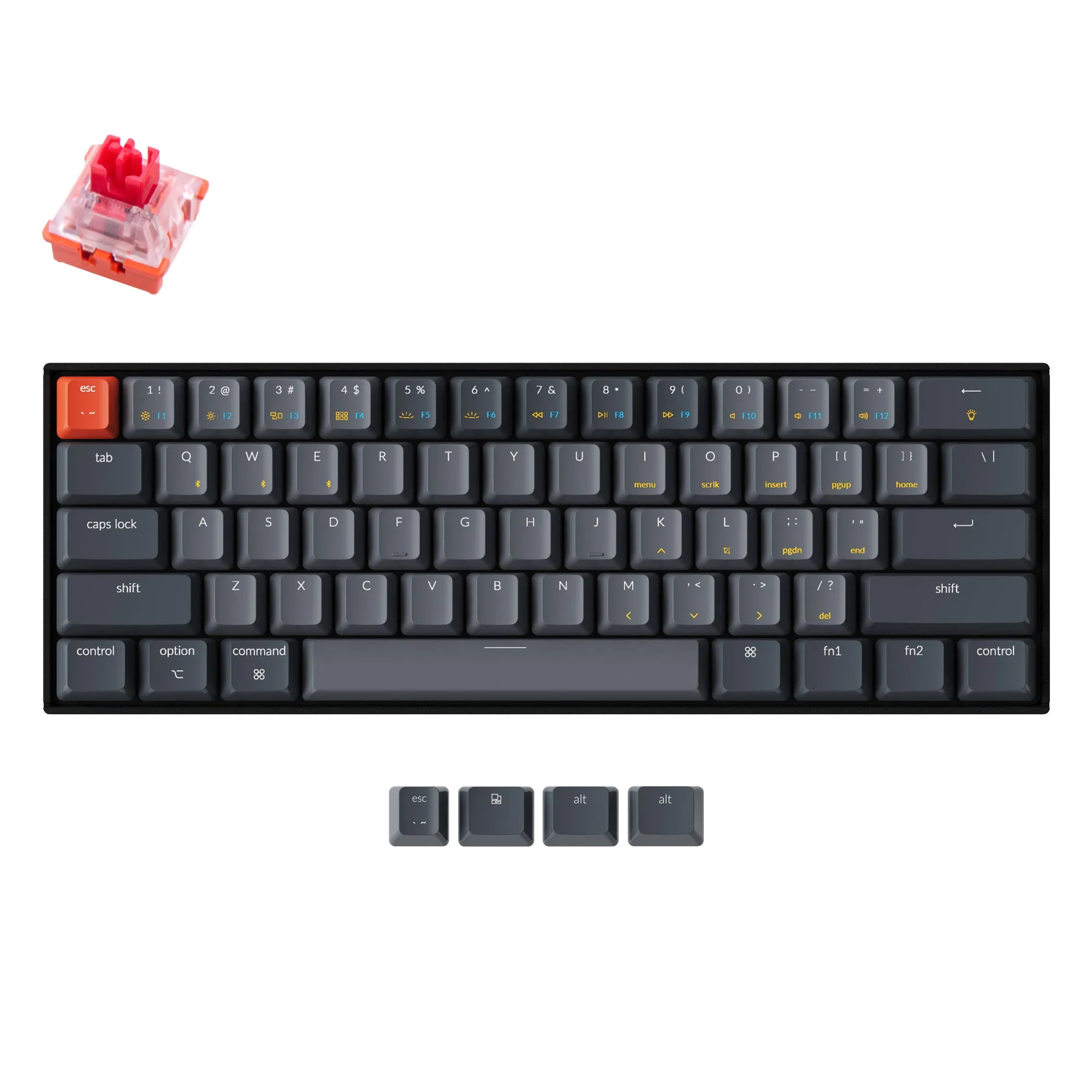 Keychron K12 Wireless Mechanical Keyboard