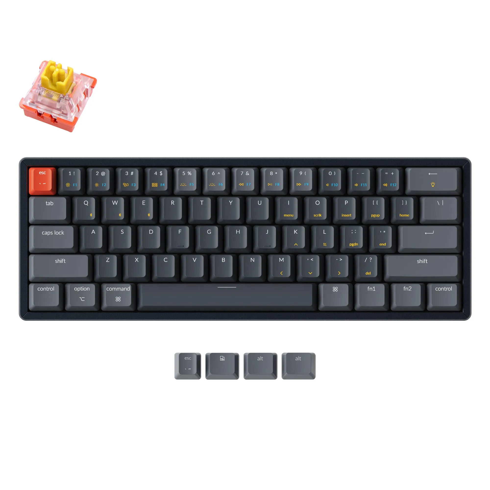 Keychron K12 Wireless Mechanical Keyboard