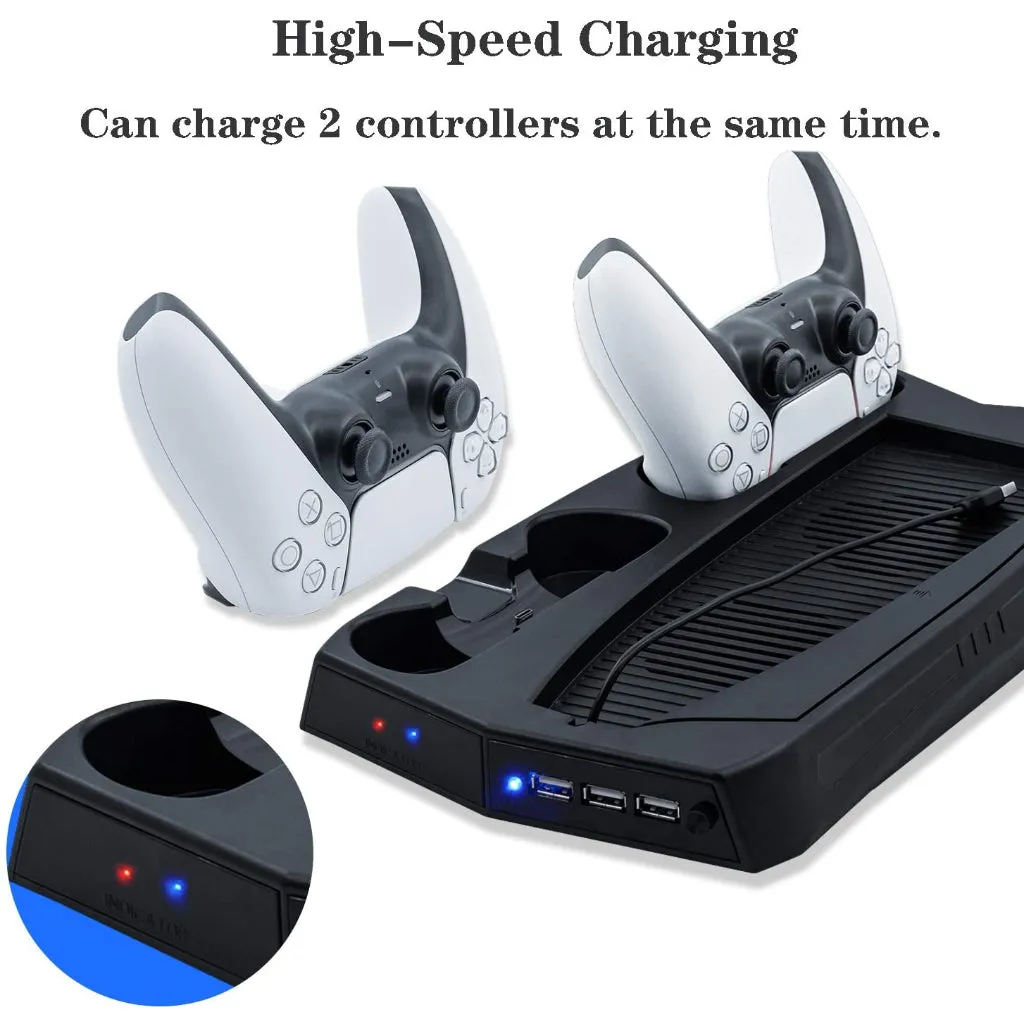 KJH PS5 Charging Stand with Cooling Fan (KJH-P5-010-2)