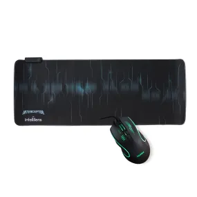 KOZEN Gaming Mouse Wireless - Large RGB Mouse Pad Included - for Laptop - Extended Desk Pad - 1 Yr Warranty