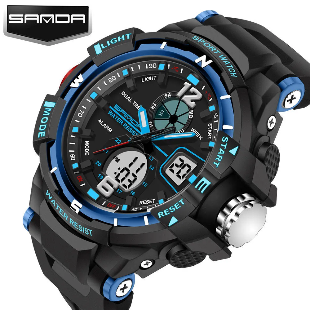 LED Digital Watch Men Sport Wrist Watches 2016 Clock Famous Luxury Electronic Digital-watch