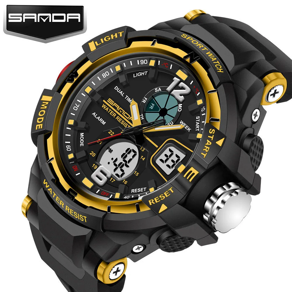 LED Digital Watch Men Sport Wrist Watches 2016 Clock Famous Luxury Electronic Digital-watch