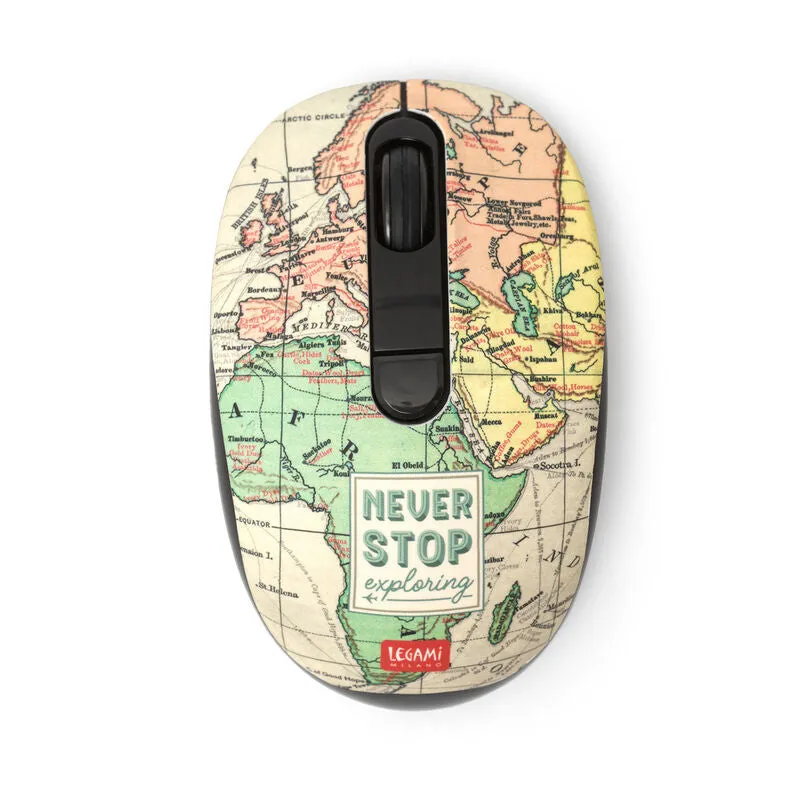 Legami Wireless Mouse with USB receiver - Travel