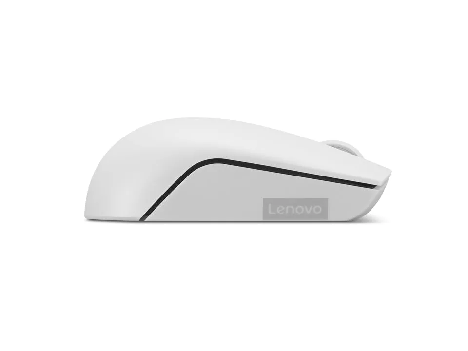 Lenovo 300 Wireless ?Grey Mouse Office Ambidextrous Rf Wireless Optical 1000 Dpi