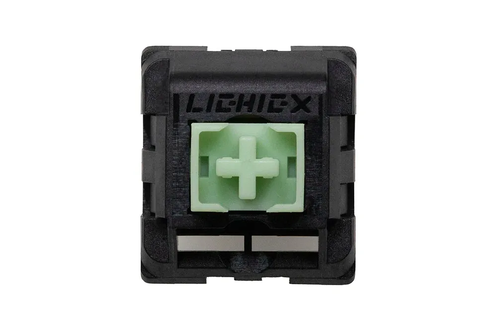 LICHIC XCJZ Cyan Wasabi V2 Switch 55g SMD Linear Qingjie Switches For Mechanical keyboard MX Stem 5pin Nylon MPA C5G POM 42g PA