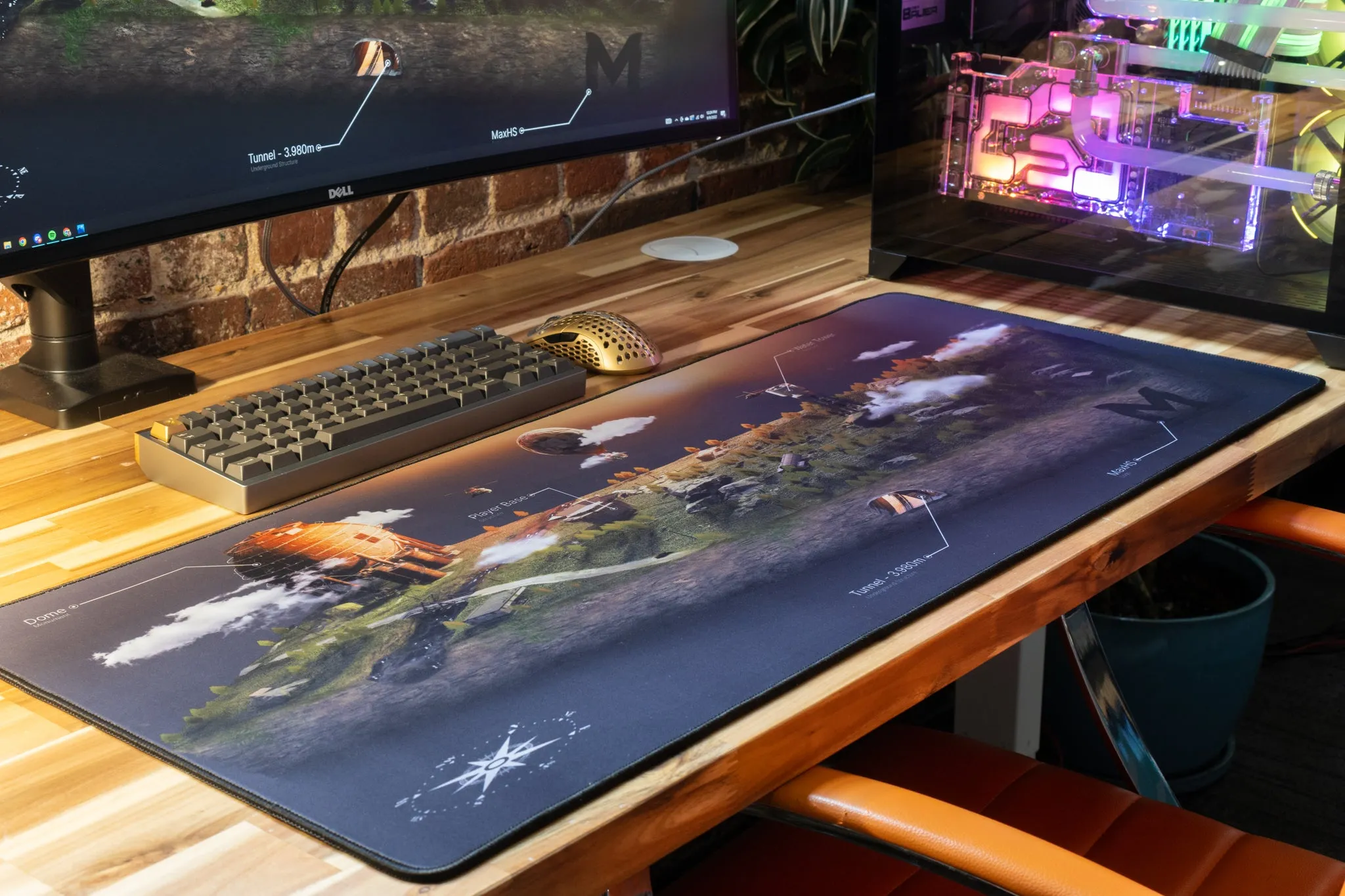 Limited Edition - "MaxHS" Content Creator Collaboration Rust XL Mousepad