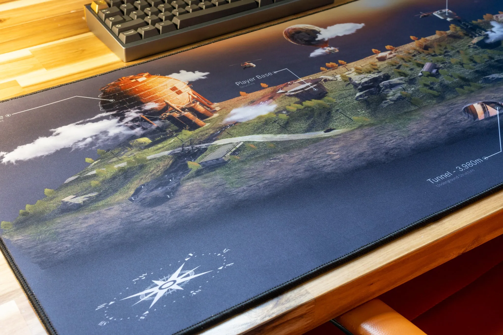 Limited Edition - "MaxHS" Content Creator Collaboration Rust XL Mousepad