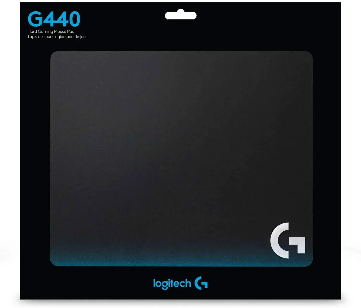 Logitech G440 Hard Gaming Mouse Pad for High DPI Gaming - Black