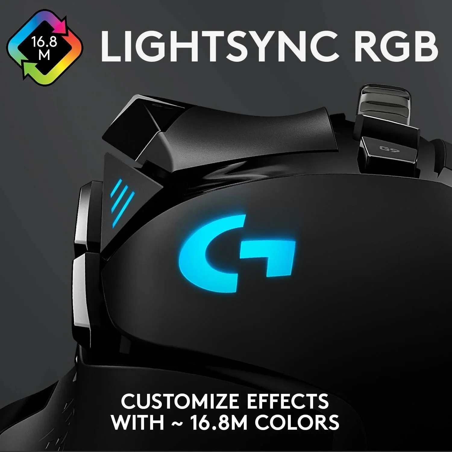 Logitech G502 HERO High Performance Wired RGB Gaming Mouse