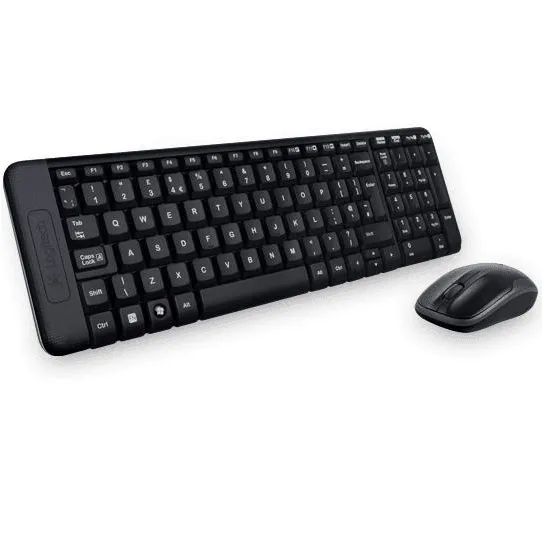 Logitech MK220 Wireless Keyboard And Mouse Combo Bundle Set