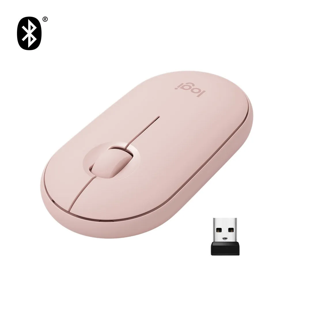 Logitech Optical Wrl M350 Usb Mouse Rose 910-005717