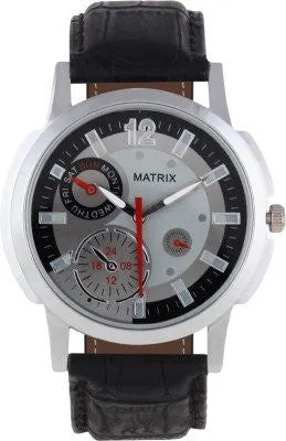 Matrix Analog Grey Dial Men's Watch - WCH-CH9