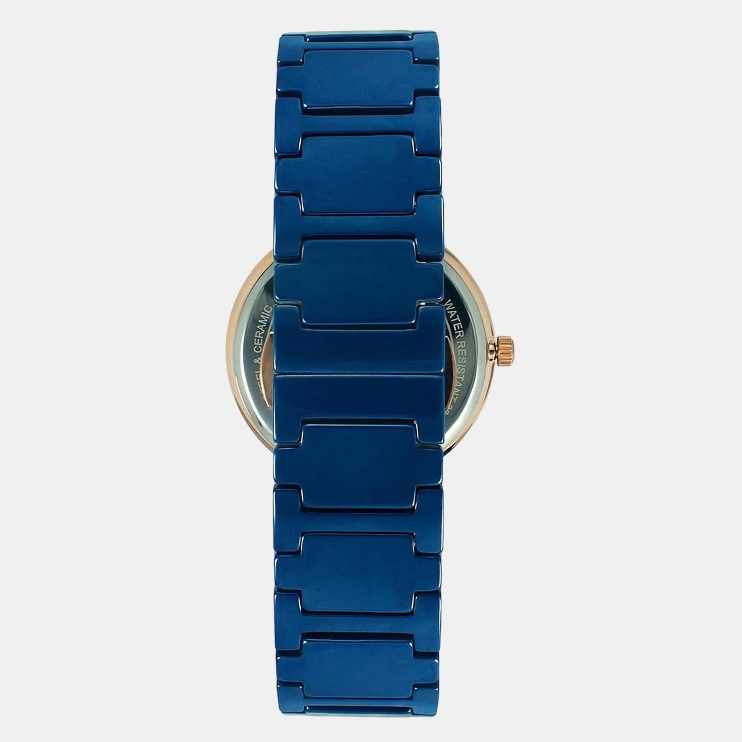 Men Blue Analog Ceramic Watch TWEG21201