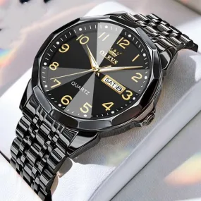 Men Digital Calendar Quartz Watch