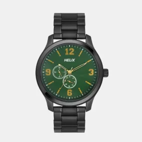 Men Green Analog Stainless Steel Watch TW043HG19