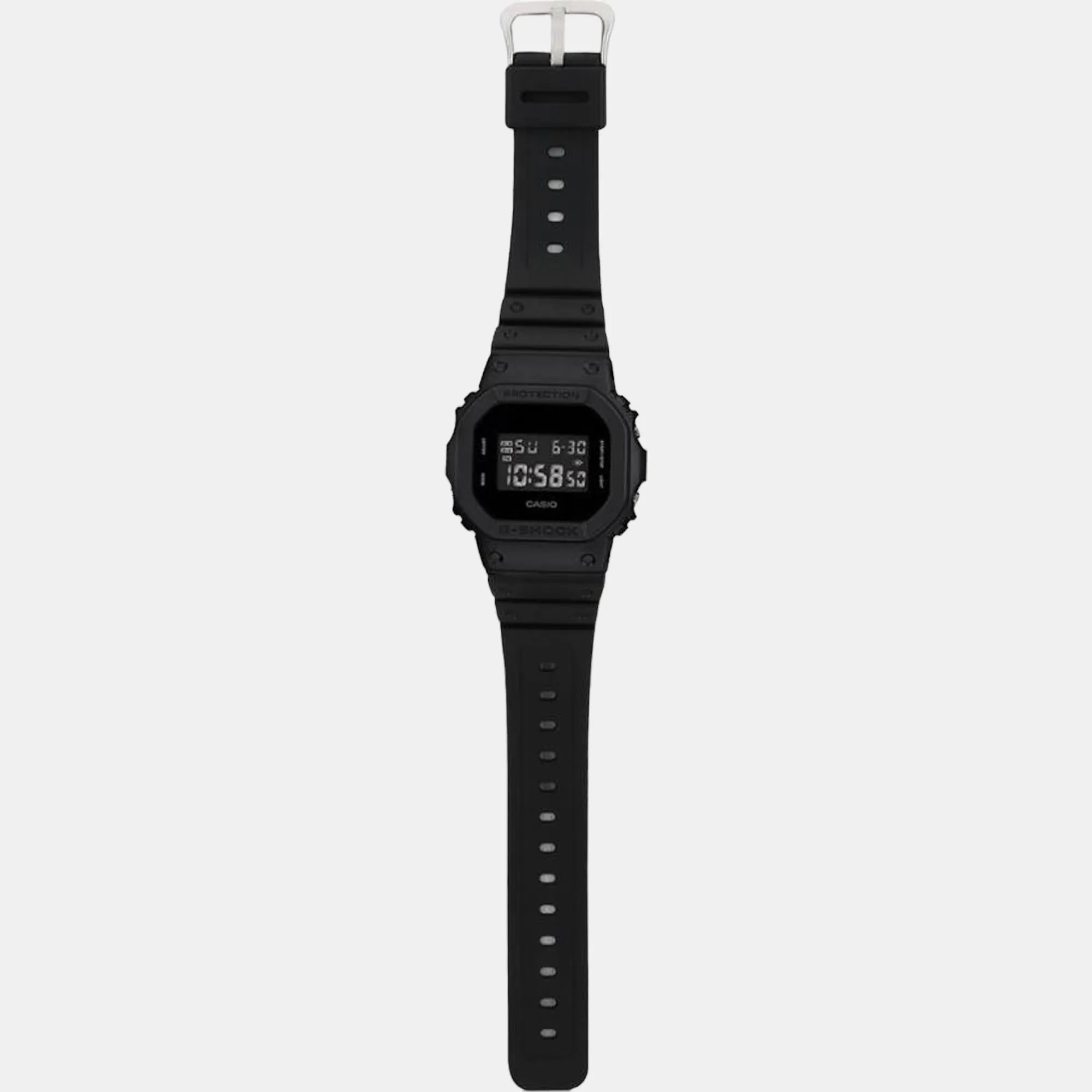 Men's Black Digital Resin Band Watch G363 - DW-5600BB-1DR