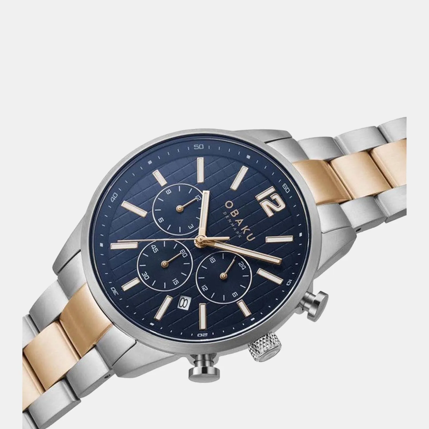 Men's Blue Stainless Steel Chronograph Watch V205GUCLSH1