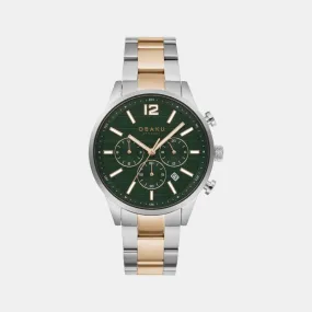 Men's Green Stainless Steel Chronograph Watch V205GUCESH