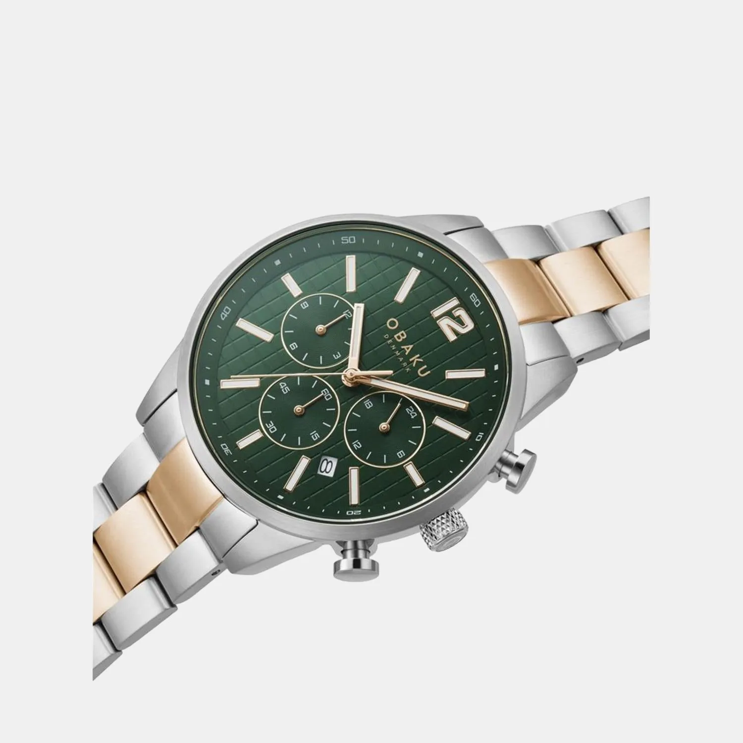 Men's Green Stainless Steel Chronograph Watch V205GUCESH