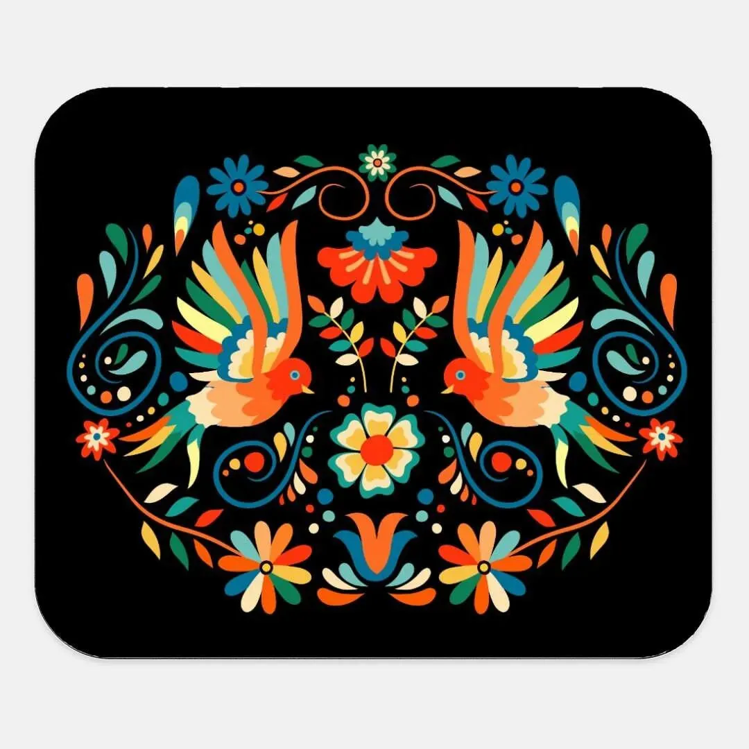 Mexican Otomi Print Mouse Pad