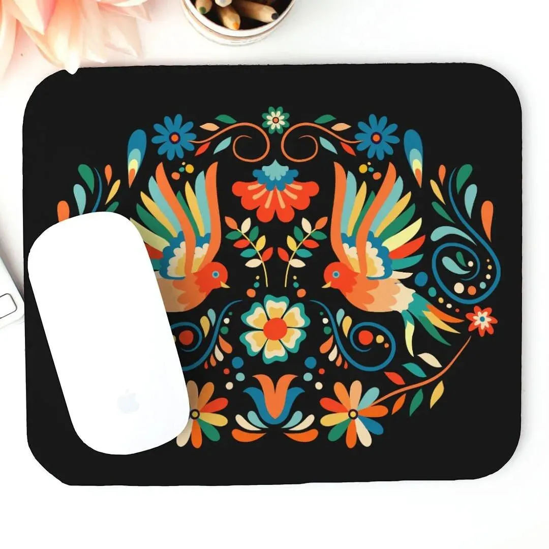 Mexican Otomi Print Mouse Pad