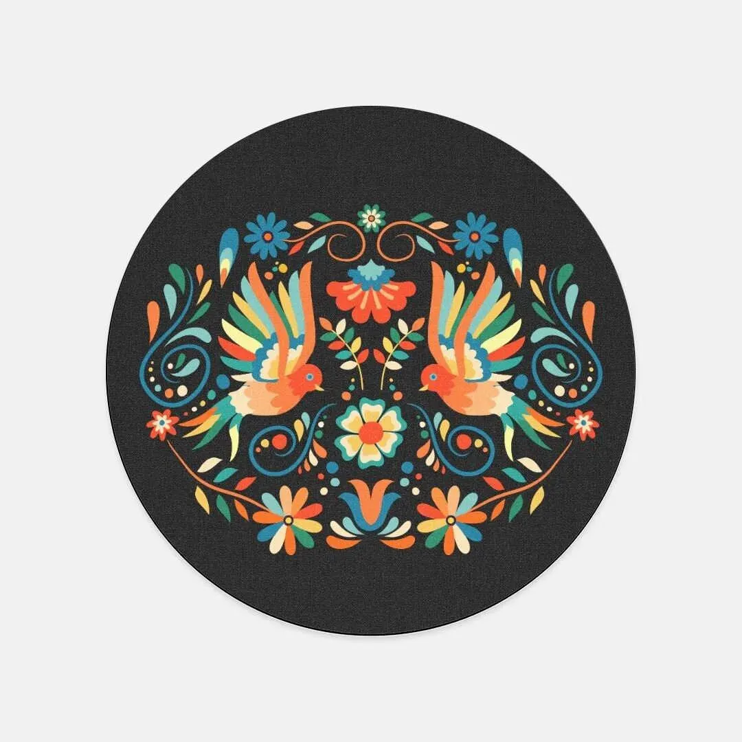 Mexican Otomi Print Mouse Pad