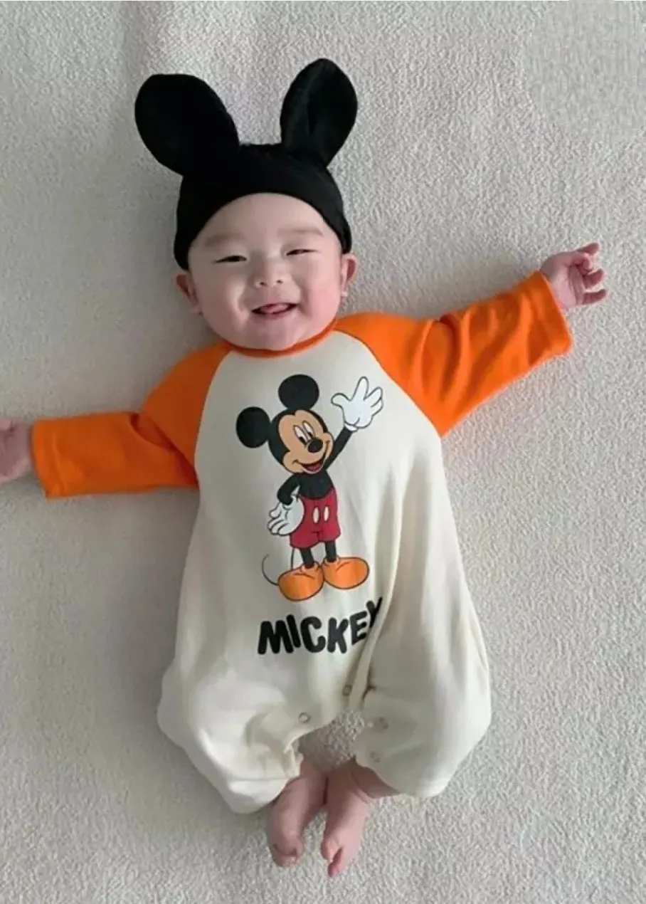 MICKEY DISNEY BODYSUIT WITH A HAIRBAND