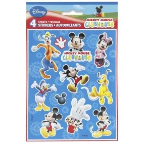 Mickey Mouse Clubhouse Party Stickers (4 Sheets)