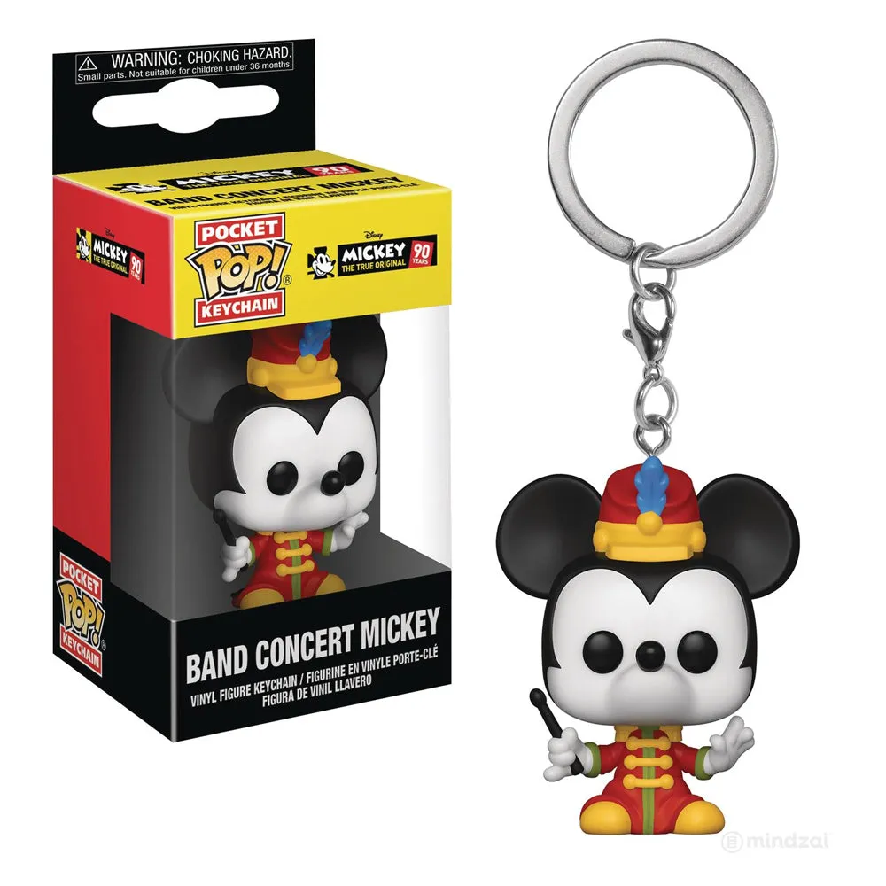 Mickey's 90th Anniversary Band Concert Mickey Pocket Pop Keychain