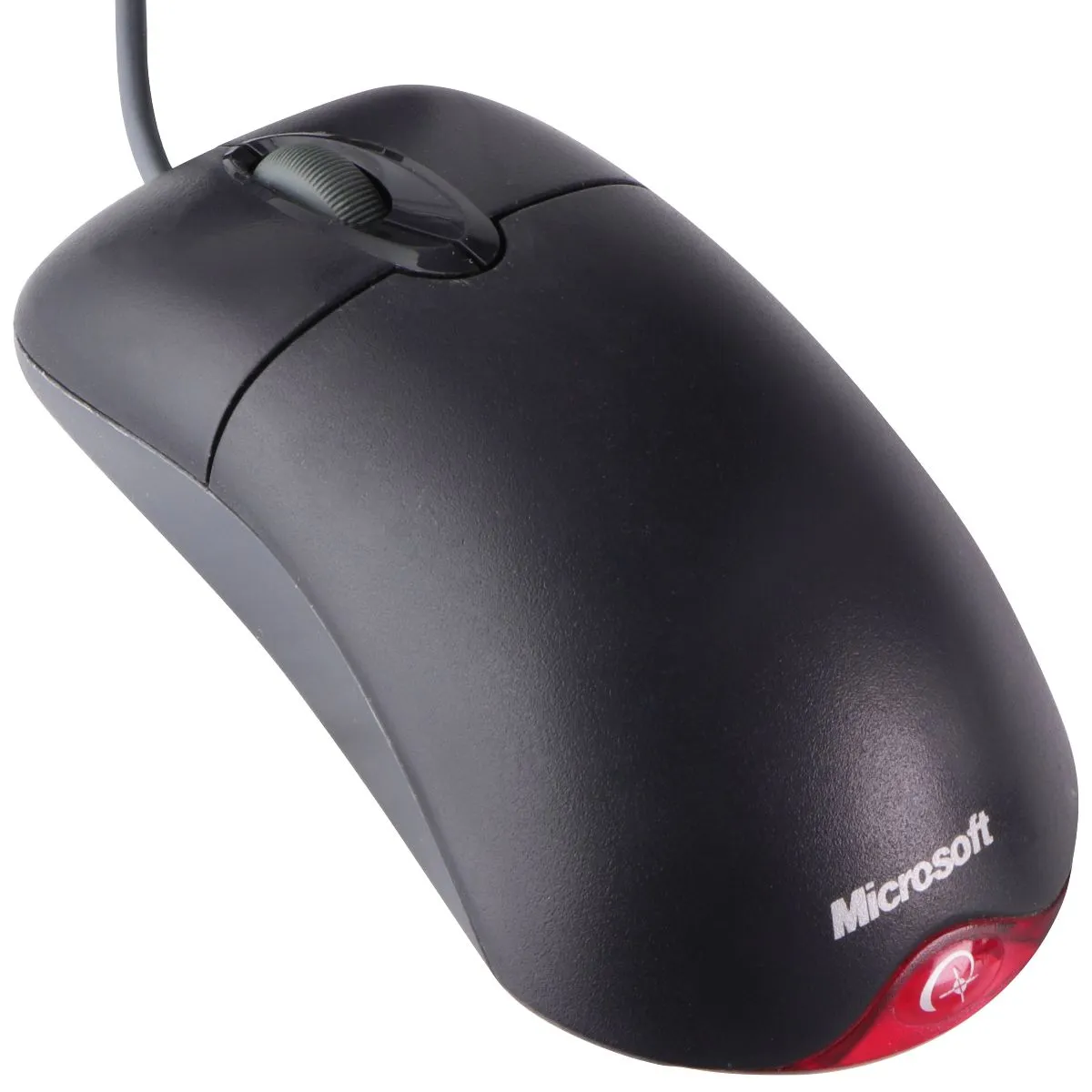 Microsoft Official Optical Wheel Mouse 1.1A USB and PS/2 Compatible - Black