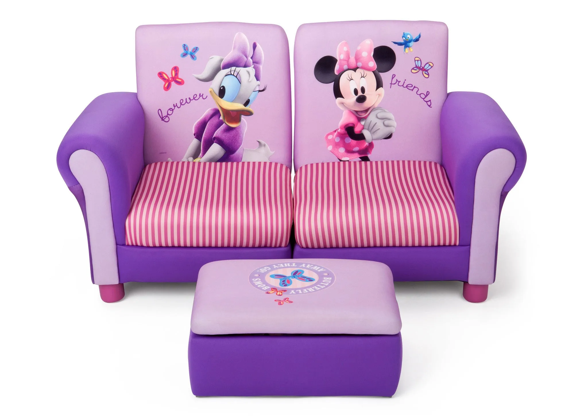 Minnie Mouse 3 Piece Upholstered Chair Set