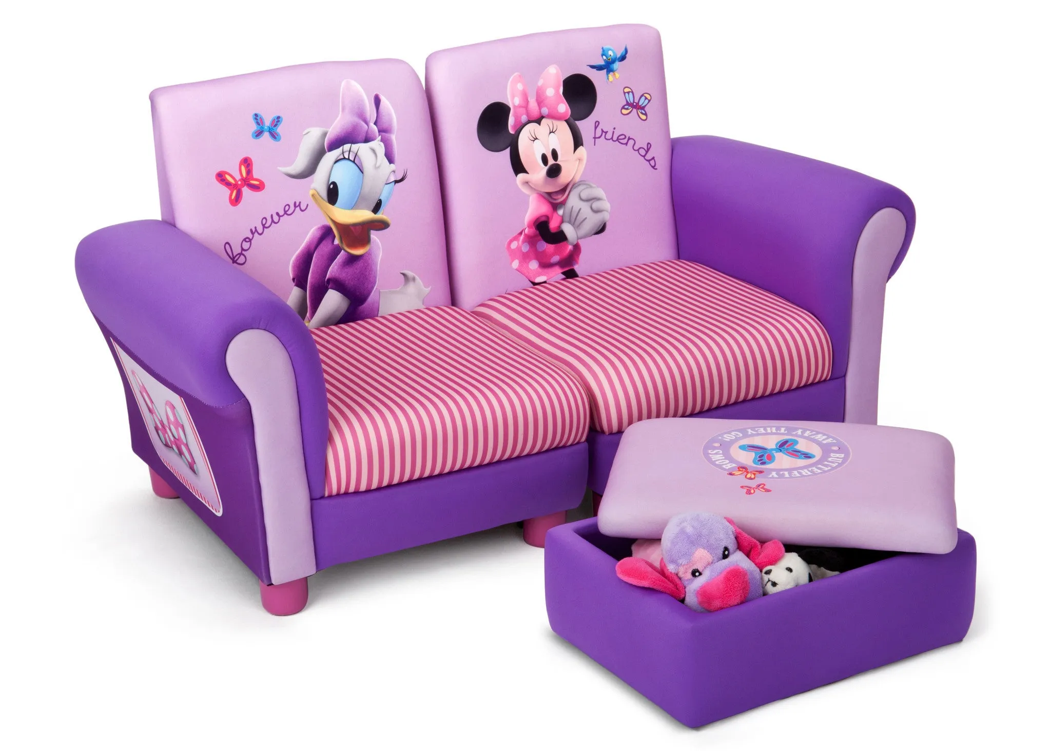 Minnie Mouse 3 Piece Upholstered Chair Set