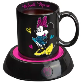 Minnie Mouse Mug Warmer with 12 Ounce Mug