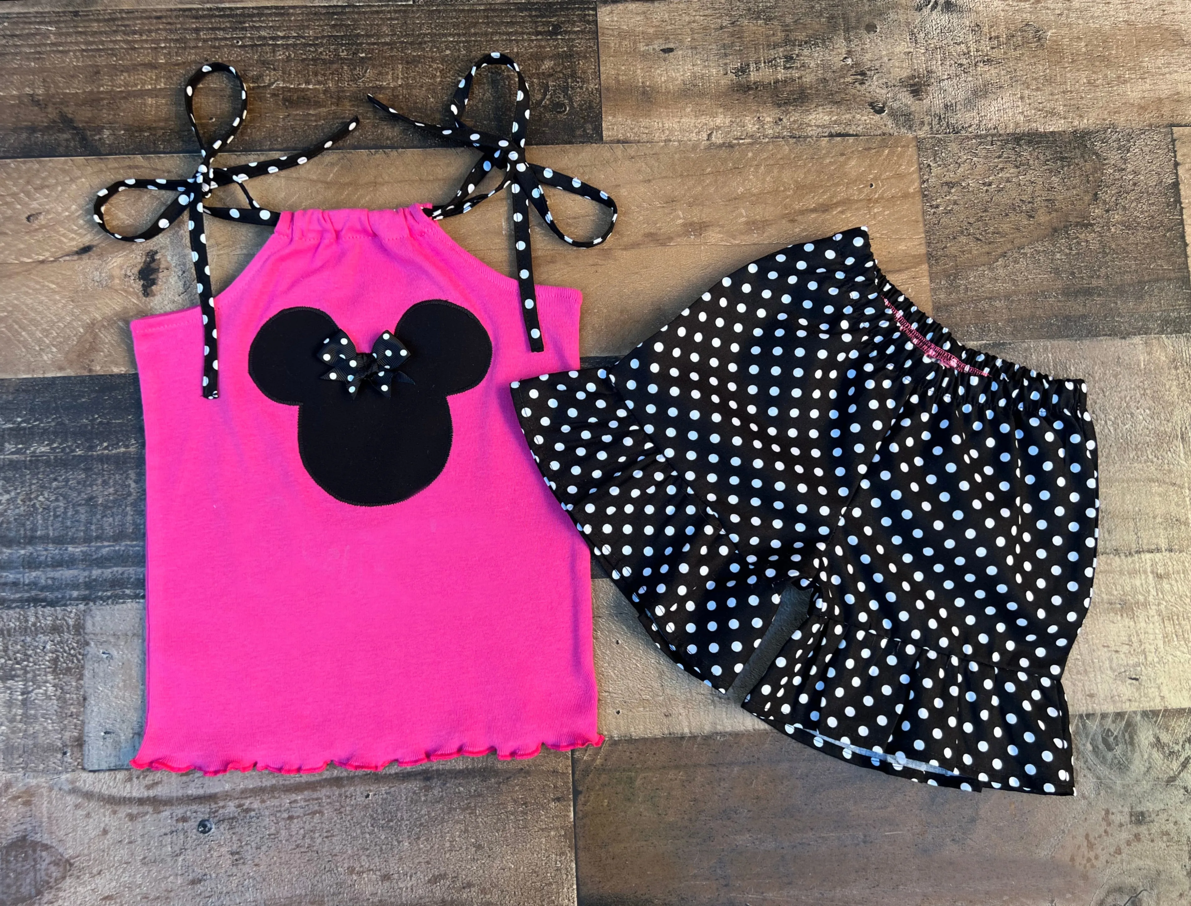 Minnie Mouse Summer Short & Top